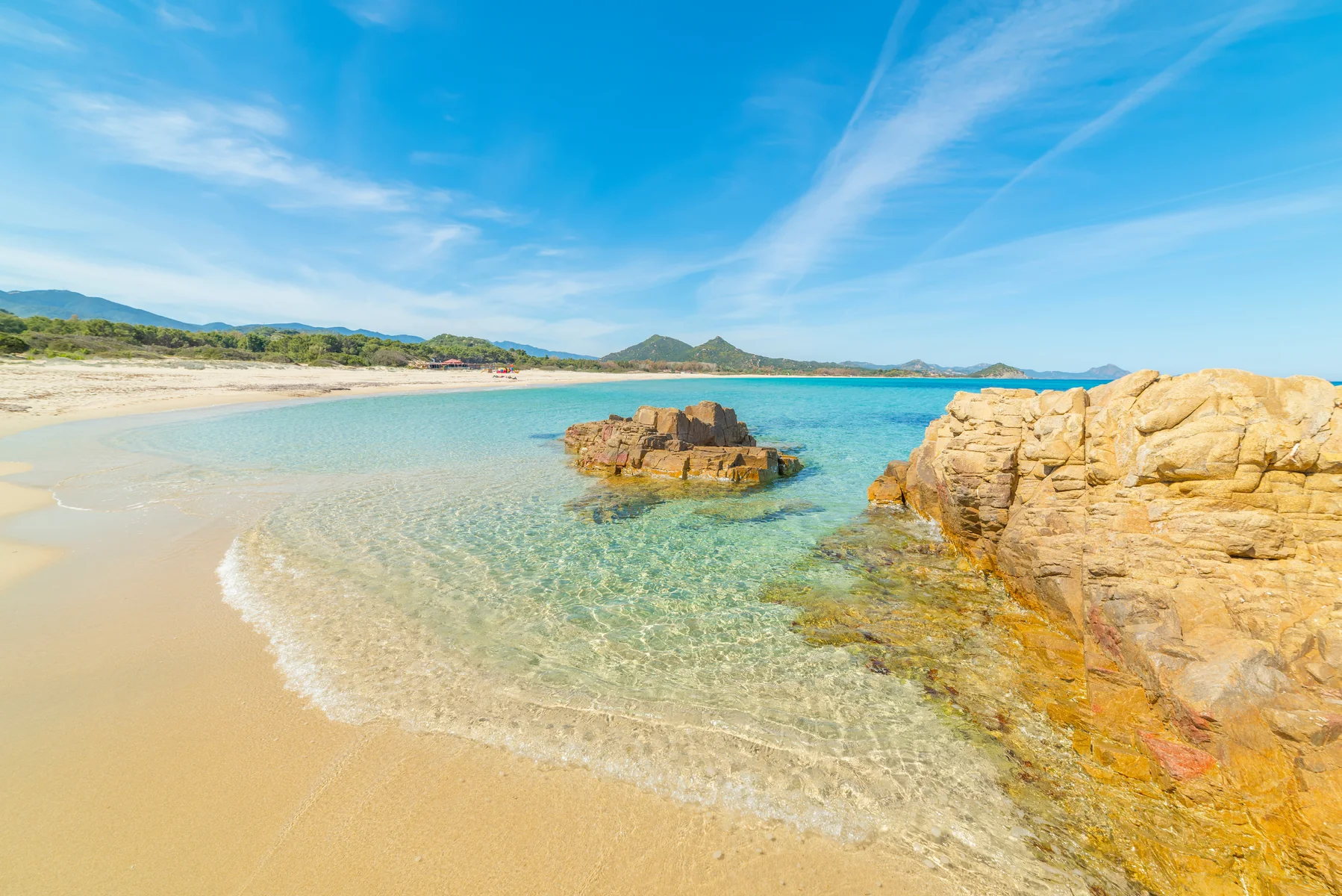 Cala Sinzias, Sardinia